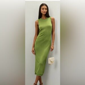 Atlein Green Chartreuse Dress -S